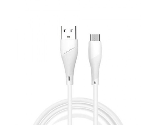 Кабель WUW-X196 USB Micro 2,4A 1m white (6972573335572)