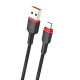 Кабель WUW-X203 USB Type-C 2,4A 1m black (6972573336203)