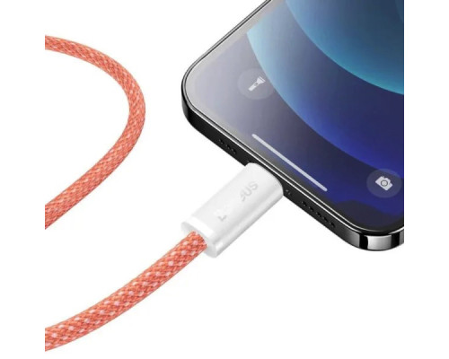 Кабель Baseus Dynamic Series Fast Charging Data Cable Type-C to iP 20W 2m Orange (CALD000107)