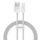 Кабель Baseus Dynamic Series Fast Charging Data Cable USB to iP 2.4A 2m White (CALD000502)