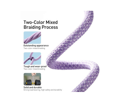 Кабель Baseus Dynamic 2 Series Fast Charging Data Cable Type-C to iP 20W 2m Purple (CALD040305)