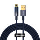 Кабель Baseus Explorer Series Auto Power-Off Fast Charging Data Cable USB to IP 2.4A 1m Blue (CATS000403)