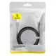 Кабель Baseus Pudding Series Fast Charging Cable USB to Type-C 100W 1.2m Cluster Black (P10355703111-00)