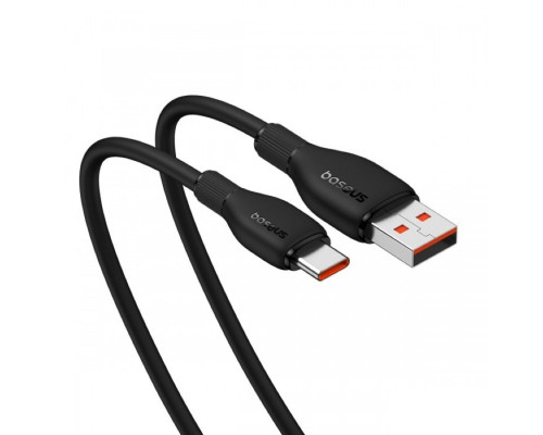 Кабель Baseus Pudding Series Fast Charging Cable USB to Type-C 100W 1.2m Cluster Black (P10355703111-00)