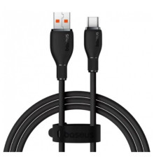Кабель Baseus Pudding Series Fast Charging Cable USB to Type-C 100W 1.2m Cluster Black (P10355703111-00)