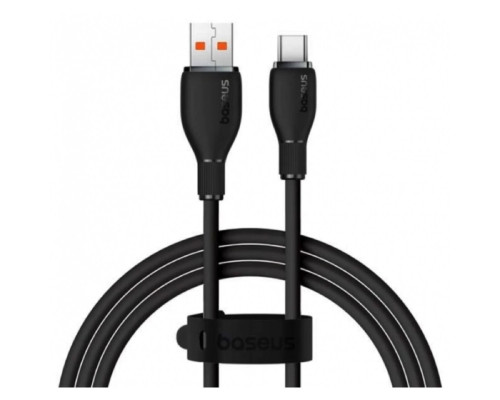 Кабель Baseus Pudding Series Fast Charging Cable USB to Type-C 100W 1.2m Cluster Black (P10355703111-00)