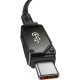 Кабель Baseus Unbreakable Series Fast Charging Data Cable Type-C to Type-C 100W 2m Cluster Black (P10355800111-01)