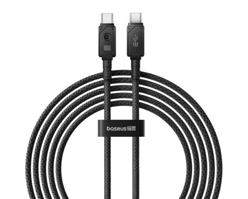 Кабель Baseus Unbreakable Series Fast Charging Data Cable Type-C to Type-C 100W 2m Cluster Black (P10355800111-01)