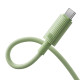 Кабель Baseus Habitat Series Fast Charging Cable Type-C to Type-C 100W 1m Natural Green (P10360202631-00)