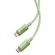 Кабель Baseus Habitat Series Fast Charging Cable Type-C to Type-C 100W 1m Natural Green (P10360202631-00)