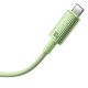 Кабель Baseus Habitat Series Fast Charging Cable Type-C to Type-C 100W 1m Natural Green (P10360202631-00)