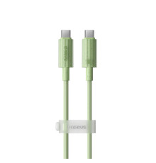 Кабель Baseus Habitat Series Fast Charging Cable Type-C to Type-C 100W 1m Natural Green (P10360202631-00)