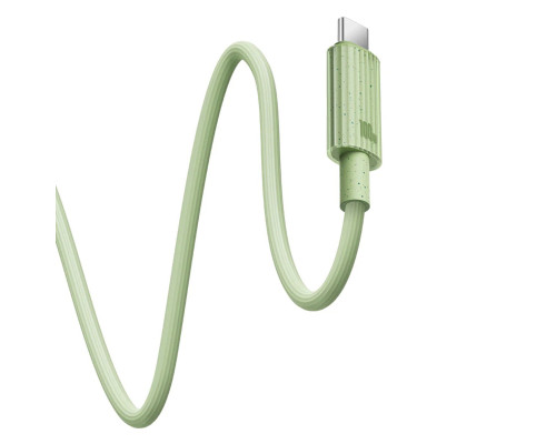 Кабель Baseus Habitat Series Fast Charging Cable Type-C to Type-C 100W 1m Natural Green (P10360202631-00)