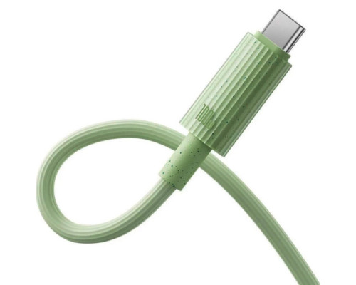 Кабель Baseus Habitat Series Fast Charging Cable USB to Type-C 100W 2m Natural Green (P10360203631-01)