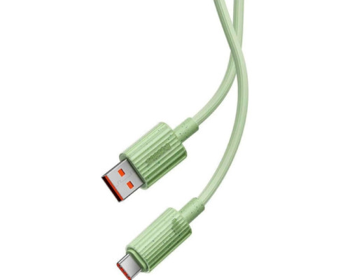 Кабель Baseus Habitat Series Fast Charging Cable USB to Type-C 100W 2m Natural Green (P10360203631-01)