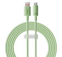 Кабель Baseus Habitat Series Fast Charging Cable USB to Type-C 100W 2m Natural Green (P10360203631-01)