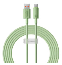 Кабель Baseus Habitat Series Fast Charging Cable USB to Type-C 100W 2m Natural Green (P10360203631-01)