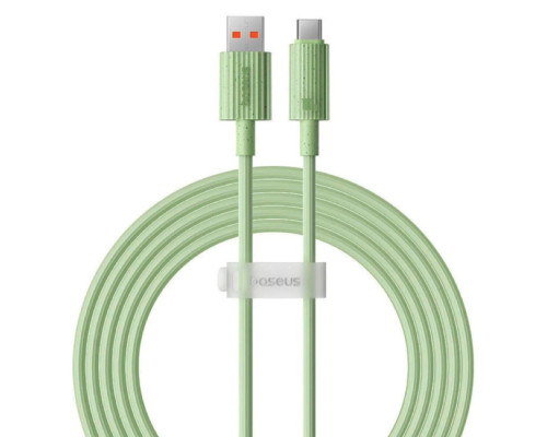 Кабель Baseus Habitat Series Fast Charging Cable USB to Type-C 100W 2m Natural Green (P10360203631-01)