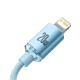 Кабель Baseus Crystal Shine Series Fast Charging Data Cable Type-C to iP 20W 1.2m Sky Blue (CAJY001303)