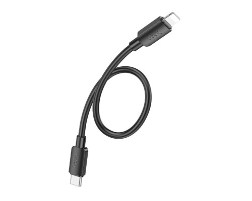 Кабель HOCO X96 Hyper PD charging data cable iP (L=0.25M) Black (6942007609364)