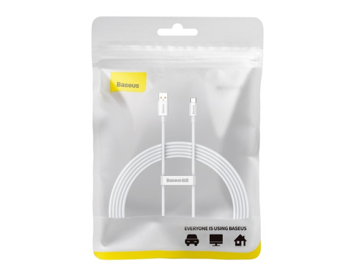 Кабель Baseus Superior Series Fast Charging Data Cable USB to Type-C 100W 2m Moon White (P10320102214-03)