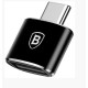 Адаптер Baseus USB Female To Type-C Male Adapter Converter Black (CATOTG-01)