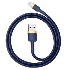 Кабель Baseus Cafule Cable USB For iP 1.5A 2m Gold+Blue (CALKLF-CV3)