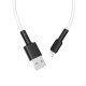 Кабель BOROFONE BX31 USB to iP 2.4A, 1m, silicone, TPE connectors, White (BX31LW)