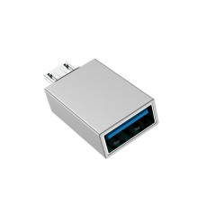 Адаптер BOROFONE BV2 adapter USB-A to Micro-USB, converter, OTG support, USB 3.0 (BV2)