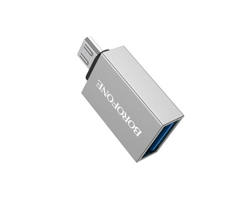 Адаптер BOROFONE BV2 adapter USB-A to Micro-USB, converter, OTG support, USB 3.0 (BV2)