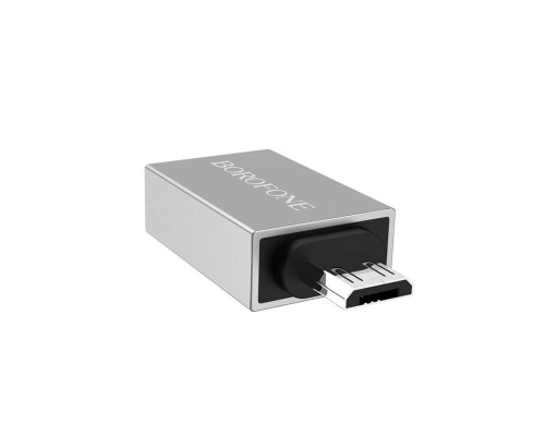 Адаптер BOROFONE BV2 adapter USB-A to Micro-USB, converter, OTG support, USB 3.0 (BV2)