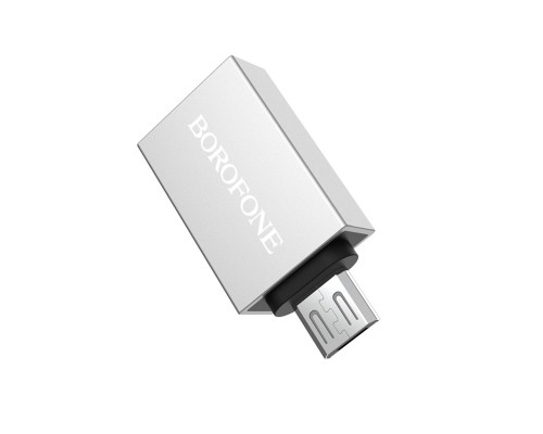 Адаптер BOROFONE BV2 adapter USB-A to Micro-USB, converter, OTG support, USB 3.0 (BV2)