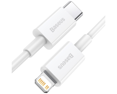 Кабель Baseus Superior Series Fast Charging Data Cable Type-C to iP PD 20W 1.5m White (CATLYS-B02)