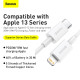 Кабель Baseus Superior Series Fast Charging Data Cable Type-C to iP PD 20W 1.5m White (CATLYS-B02)