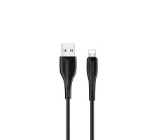 Кабель Usams US-SJ371 U38 Lightning Charging and Data Cable 1m Black (SJ371USB01)