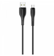 Кабель Usams US-SJ373 U38 Micro Charging and Data Cable 1m Black (SJ373USB01)