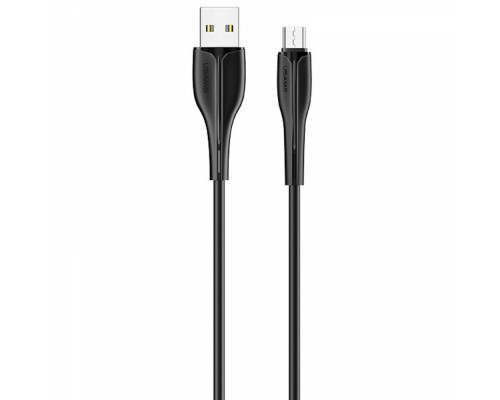 Кабель Usams US-SJ373 U38 Micro Charging and Data Cable 1m Black (SJ373USB01)