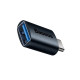 Адаптер Baseus Ingenuity Series Mini OTG Adaptor Type-C to USB-A 3.1 Blue (ZJJQ000003)