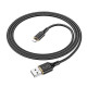 Кабель HOCO X95 Goldentop charging data cable iP Black (6931474794383)