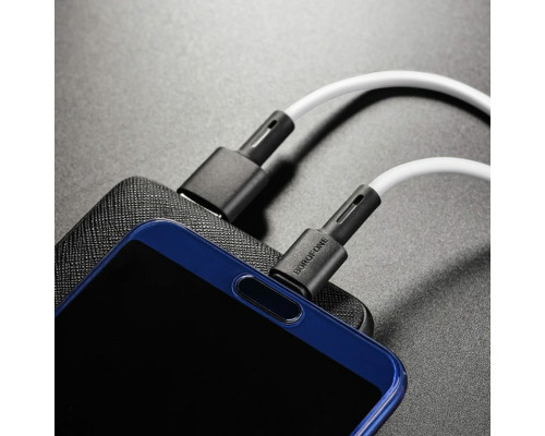 Кабель BOROFONE BX31 USB to Type-C 3A, 1m, silicone, TPE connectors, White (BX31CW)