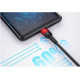 Кабель ESSAGER Fast Charging 5A USB-A to Type C 0.3m red (EXCT-FMTB09)