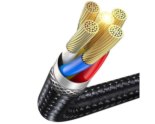 Кабель Usams US-SJ522 U71 Type-C to Lightning 20W PD Fast Charging 2m black (SJ522USB01)