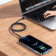 Кабель Usams US-SJ522 U71 Type-C to Lightning 20W PD Fast Charging 2m black (SJ522USB01)