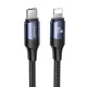 Кабель Usams US-SJ522 U71 Type-C to Lightning 20W PD Fast Charging 2m black (SJ522USB01)