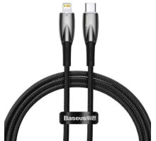 Кабель Baseus Glimmer Series Fast Charging Data Cable Type-C to iP 20W 2m Black (CADH000101)