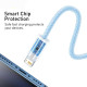 Кабель Baseus Dynamic Series Fast Charging Data Cable USB to iP 2.4A 1m Blue (CALD000403)