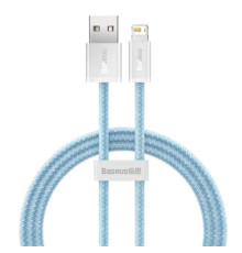 Кабель Baseus Dynamic Series Fast Charging Data Cable USB to iP 2.4A 1m Blue (CALD000403)