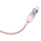 Кабель Baseus Explorer Series Fast Charging Cable with Smart Temperature Control Type-C to iP 20W 1m Pink (CATS010204)