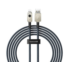 Кабель Baseus Unbreakable Series Fast Charging Data Cable USB to iP 2.4A 2m Stellar White (P10355802221-01)