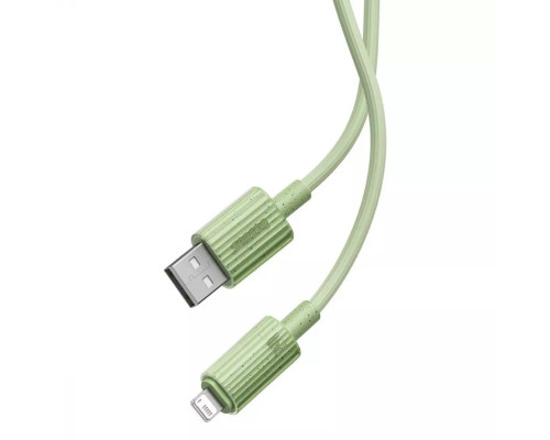 Кабель Baseus Habitat Series Fast Charging Cable USB to iP 2.4A 2m Natural Green (P10360200631-01)